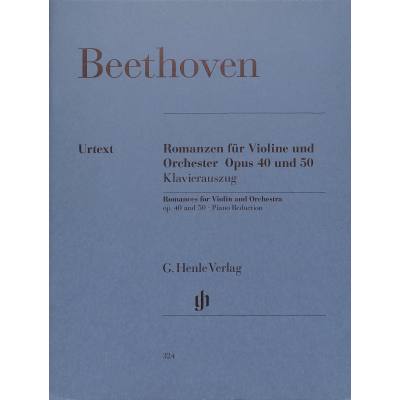 9790201803241 - Romanzen für Violine und Orchester G-Dur op40 und F-Dur op50 Klavierauszug - Ludwig van - Violinromanzen G-dur op 40 und F-dur op 50 Beethoven Kartoniert (TB) 9790201803241 - Romanzen für Violine und Orchester G-Dur op40 und F-Dur op50 Klavierauszug - Ludwig van - Violinromanzen G-dur op 40 und F-dur op 50 Beethoven Kartoniert (TB)