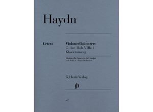 9790201804170 - Joseph Haydn - Violoncellokonzert C-dur Hob VIIb1 - Joseph Haydn - Violoncellokonzert C-dur Hob VIIb1 Kartoniert (TB)