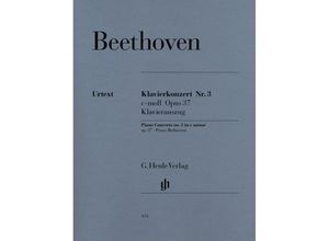 9790201804354 - G Henle Urtext-Ausgabe   Ludwig van Beethoven - Klavierkonzert Nr 3 c-moll op 37 - Ludwig van Beethoven - Klavierkonzert Nr 3 c-moll op 37 Kartoniert (TB)