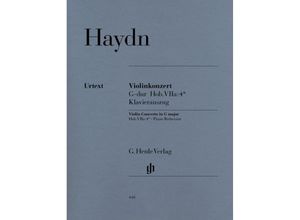 9790201804484 - Joseph Haydn - Violinkonzert G-dur Hob VIIa4* - Joseph Haydn - Violinkonzert G-dur Hob VIIa4_ Kartoniert (TB)