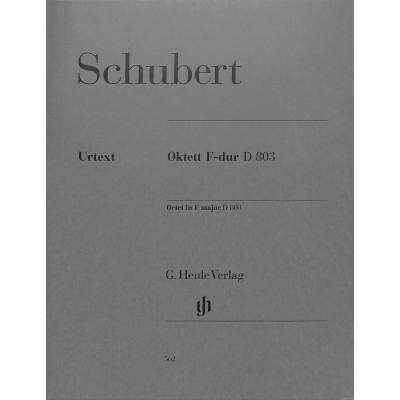 9790201805627 - Oktett F-Dur D 803 op 166