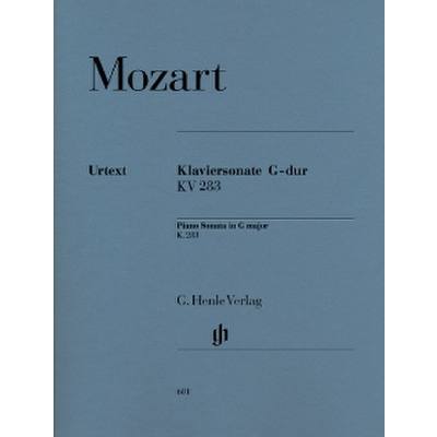 9790201806013 - Klaviersonate G-Dur KV 283 (189h) - Wolfgang Amadeus - Klaviersonate G-dur KV 283 (189h) Mozart Kartoniert (TB)