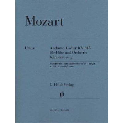 9790201806754 - Andante für Flöte und Orchester C-Dur KV 315 (285e) Klavierauszug - Wolfgang Amadeus - Andante C-dur KV 315 für Flöte und Orchester Mozart Kartoniert (TB)