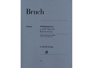 9790201807089 - Violinkonzert g-Moll op26 Klavierauszug - Max Bruch - Violinkonzert g-moll op 26 Kartoniert (TB)