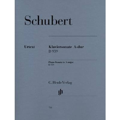 9790201807102 - Franz Schubert - Klaviersonate A-dur D 959 - Franz Schubert - Klaviersonate A-dur D 959 Kartoniert (TB) 9790201807102 - Franz Schubert - Klaviersonate A-dur D 959 - Franz Schubert - Klaviersonate A-dur D 959 Kartoniert (TB)