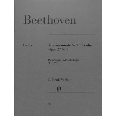 9790201807249 - Beethoven Ludwig Van - GEBRAUCHT Sonate 13 Es-Dur Op 27 1 (Fantasie) Klavier - Preis vom 14102023 050634 h