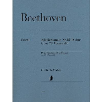 9790201807256 - Beethoven Ludwig van - Klaviersonate Nr 15 D-dur op 28 (Pastorale) - Ludwig van Beethoven Kartoniert (TB)