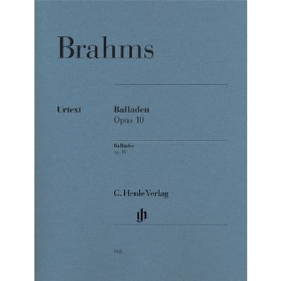9790201809359 - G Henle Urtext-Ausgabe Johannes Brahms - Balladen op 10 - Johannes Brahms - Balladen op 10 Kartoniert (TB) 9790201809359 - G Henle Urtext-Ausgabe Johannes Brahms - Balladen op 10 - Johannes Brahms - Balladen op 10 Kartoniert (TB)