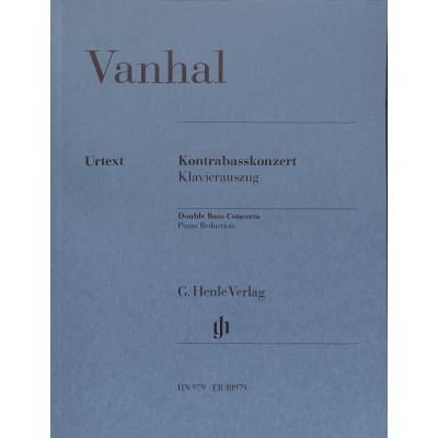 9790201809793 - Kontrabasskonzert - Johann Baptist Vanhal Kartoniert (TB)