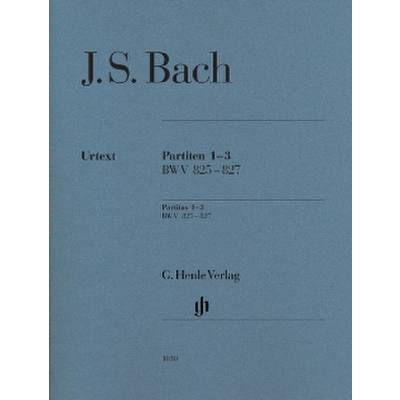 9790201810300 - Partiten 1-3 BWV 825-827