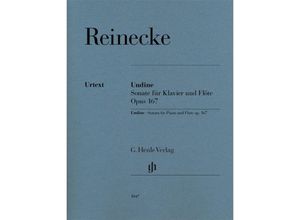 9790201810478 - G Henle Urtext-Ausgabe   Carl Reinecke - Undine - Flötensonate op 167 - Carl Reinecke Kartoniert (TB)