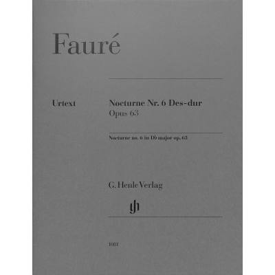 9790201810812 - Nocturne 6 Des-Dur op 63