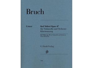 9790201811451 - Kol Nidrei Opus 47 für Violoncello und Orchester - Max Bruch - Kol Nidrei op 47 für Violoncello und Orchester Kartoniert (TB)