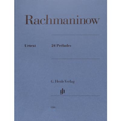 9790201812007 - Rachmaninow Sergej - 24 Préludes - Sergej W Rachmaninow Kartoniert (TB) 9790201812007 - Rachmaninow Sergej - 24 Préludes - Sergej W Rachmaninow Kartoniert (TB)