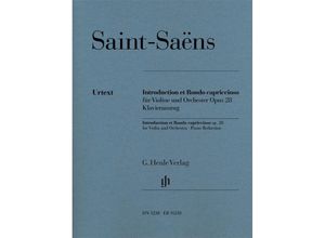 9790201812380 - Introduction et Rondo capriccioso für Violine und Orchester op 28 - Camille Saint-Saëns Kartoniert (TB)