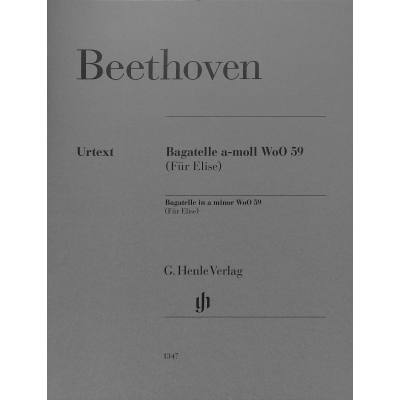 9790201813479 - Ludwig van Beethoven - Bagatelle a-moll WoO 59 (Für Elise) - Ludwig van Beethoven - Bagatelle a-moll WoO 59 (Für Elise) Kartoniert (TB) 9790201813479 - Ludwig van Beethoven - Bagatelle a-moll WoO 59 (Für Elise) - Ludwig van Beethoven - Bagatelle a-moll WoO 59 (Für Elise) Kartoniert (TB)
