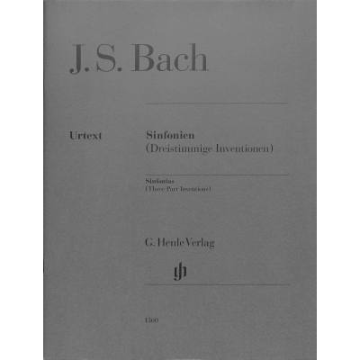 9790201813608 - Dreistimmige Inventionen (Sinfonien) BWV 787-801