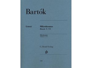 9790201814100 - Mikrokosmos Klavier zu zwei Händen - Béla - Mikrokosmos Bände V-VI Bartók Kartoniert (TB)