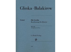 9790201814551 - G Henle Urtext-Ausgabe   Mili Balakirew - Die Lerche (Michail Glinka) Kartoniert (TB)