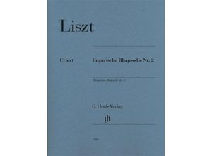 9790201815862 - Liszt Franz - Ungarische Rhapsodie Nr 2 Kartoniert (TB)