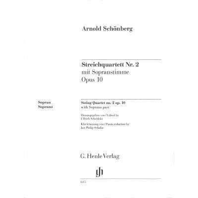 9790201816159 - Schönberg String Quartet no 2 op 10 with Soprano part (Klavierauszug) Kartoniert (TB) 9790201816159 - Schönberg String Quartet no 2 op 10 with Soprano part (Klavierauszug) Kartoniert (TB)