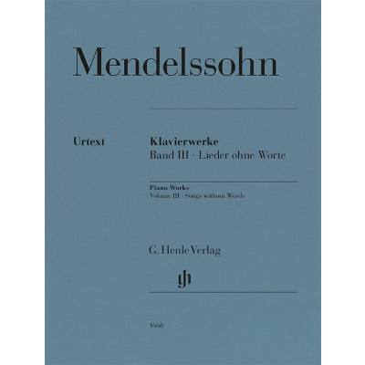 9790201816685 - Klavierwerke 3 | Lieder ohne Worte 9790201816685 - Klavierwerke 3 | Lieder ohne Worte