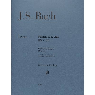 9790201816951 - Bach Johann Sebastian - Partita Nr 5 G-dur BWV 829 Kartoniert (TB) 9790201816951 - Bach Johann Sebastian - Partita Nr 5 G-dur BWV 829 Kartoniert (TB)