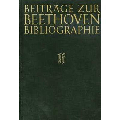 9790201822013 - Beiträge zur Beethoven Bibiliographie