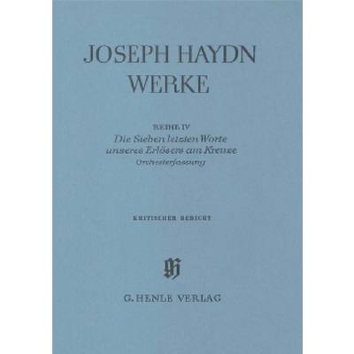 9790201852133 - Die 7 letzten Worte unseres Erlösers am Kreuze Hob 20 1 9790201852133 - Die 7 letzten Worte unseres Erlösers am Kreuze Hob 20 1