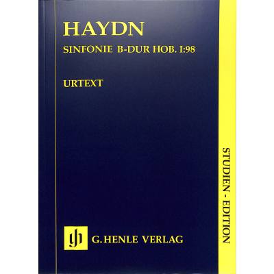 9790201890661 - Sinfonie 98 B-Dur Hob 1 98