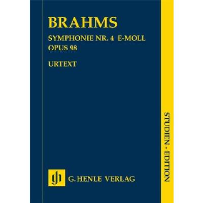 9790201898568 - Studien-Editionen Johannes Brahms - Symphonie Nr 4 e-moll op 98 - Johannes Brahms - Symphonie Nr 4 e-moll op 98 Kartoniert (TB) 9790201898568 - Studien-Editionen Johannes Brahms - Symphonie Nr 4 e-moll op 98 - Johannes Brahms - Symphonie Nr 4 e-moll op 98 Kartoniert (TB)