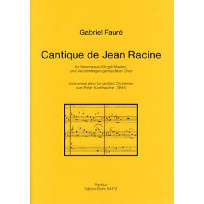 9790202001721 - Cantique de Jean Racine op 11