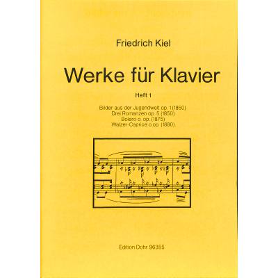 9790202003558 - Werke für Klavier 1