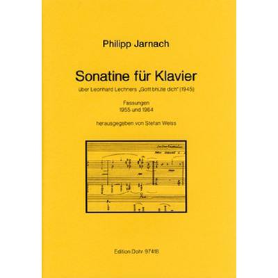 9790202004180 - Sonatine über alte Volksweise