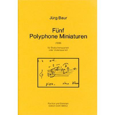 9790202005521 - 5 polyphone Miniaturen