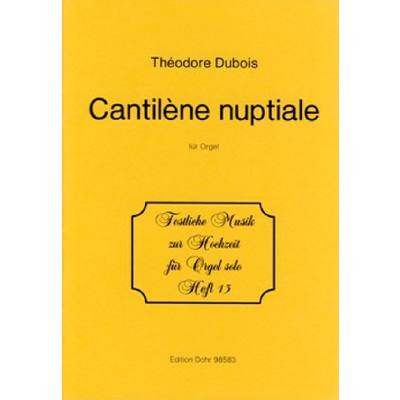 9790202005835 - Cantilene nuptiale