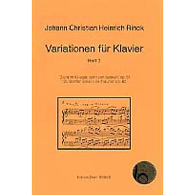 9790202006665 - Variationen für Klavier 2