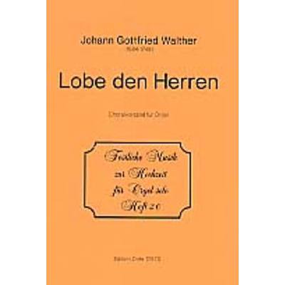 9790202008706 - Lobe den Herren den mächtigen König der Ehren