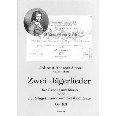 9790202010167 - 2 Jägerlieder