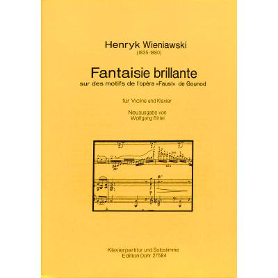 9790202015841 - Fantaisie brillante sur des motifs de lopera Faust