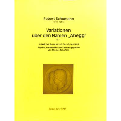 9790202027011 - Variationen über den Namen Abegg op 1