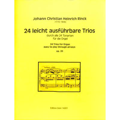 9790202032015 - 24 leicht ausführbare Trios