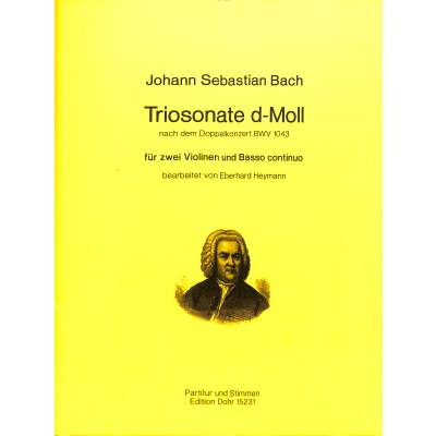 9790202032312 - Triosonate d-moll | Konzert d-moll BWV 1043