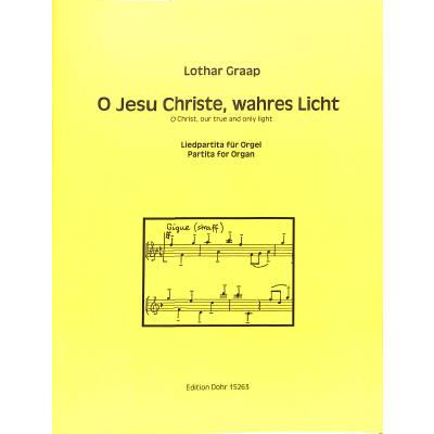 9790202032633 - O Jesu Christe wahres Licht