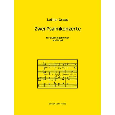 9790202032664 - 2 Psalmenkonzerte