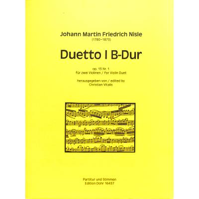 9790202034378 - Duett 1 B-Dur op 13 1