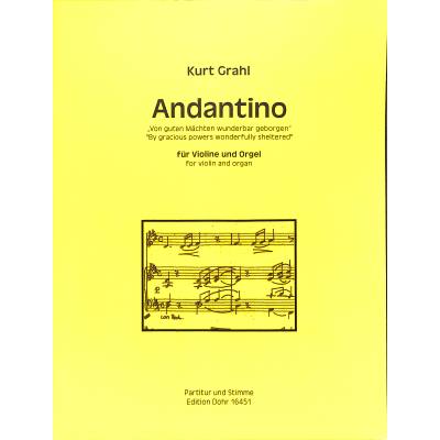 9790202034514 - Andantino  Von guten Maechten wunderbar geborgen