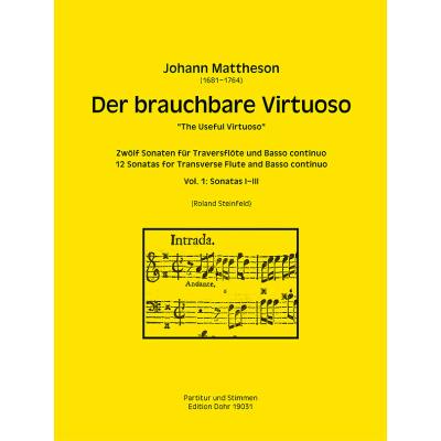 9790202040317 - Der brauchbare Virtuoso 1 | 12 Sonaten