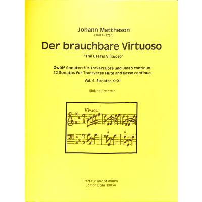 9790202040348 - Der brauchbare Virtuoso 4 | 12 Sonaten