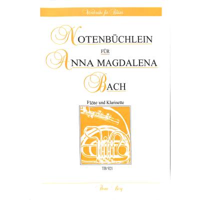 9790202300213 - Notenbüchlein für Anna Magdalena Bach